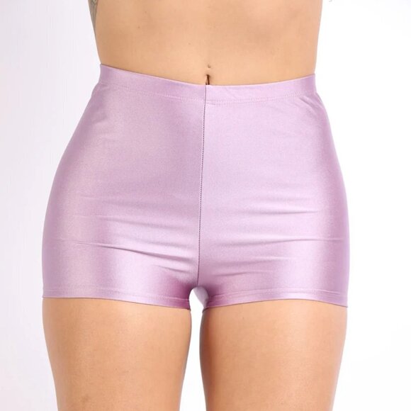 High Waist Shiny Stretchy Skinny Yoga Biker Shorts
New - Picture 4 of 6